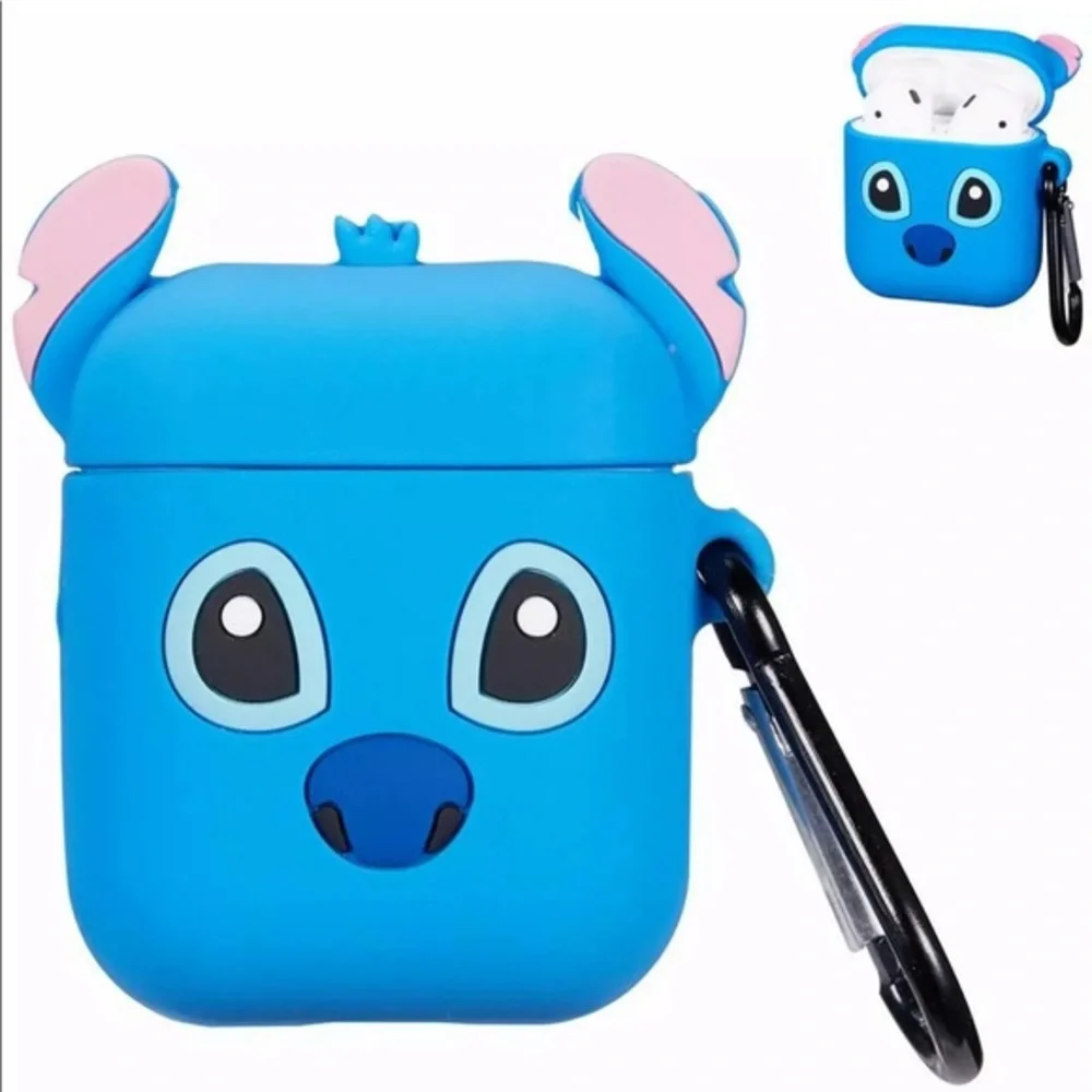 (CHOOSE 2) for $18 Cartoon Apple AirPods Cases